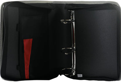 Five Star 3" Zipper Binder With Handle, 12.8" x 12.4", 1 Unit