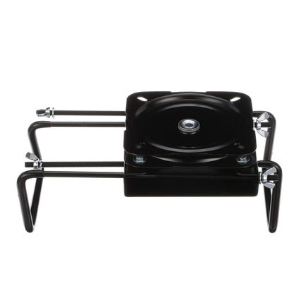 Attwood 15700-3 Seat Mount, Clamp-On with Swivel, Adjusts from 7 ½ inches to 18 inches, Black, Powder-Coated Aluminum attwood