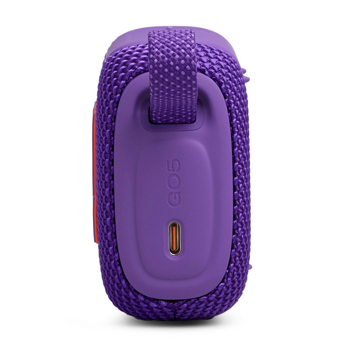 JBL Go 5 - Ultra-Portable Waterproof & Drop-Proof Speaker with JBL Legendary Sound & Ambient Edge Lighting, AirTouch Instant Stereo Pairing or Link Multiple Compatible Speakers via Auracast™ (Purple)