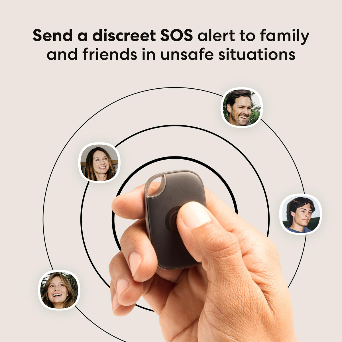 Life360 Tile Pro - Powerful Bluetooth Tracker, Key Finder and Item Locator for Keys Bags, and More. Both iOS and Android Compatible. Phone Finder. 4-Pack (Black/White)