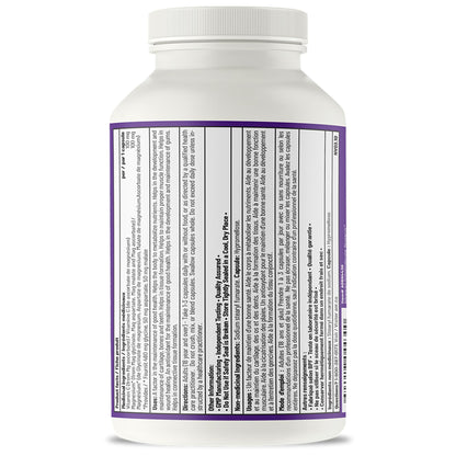 AOR Advanced Magnesium Complex 200mg, 180 Capsules 180-Day Supply - Highly Absorbable Magnesium Glycinate, Aspartate, Malate & Ascorbate - Elemental Chelated Complex for Relaxation and Muscle Comfort - Available at All In One Marketplace Canada