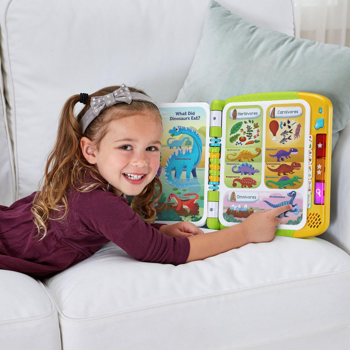 LeapFrog Touch and Learn Dinosaur Book (English Version)
