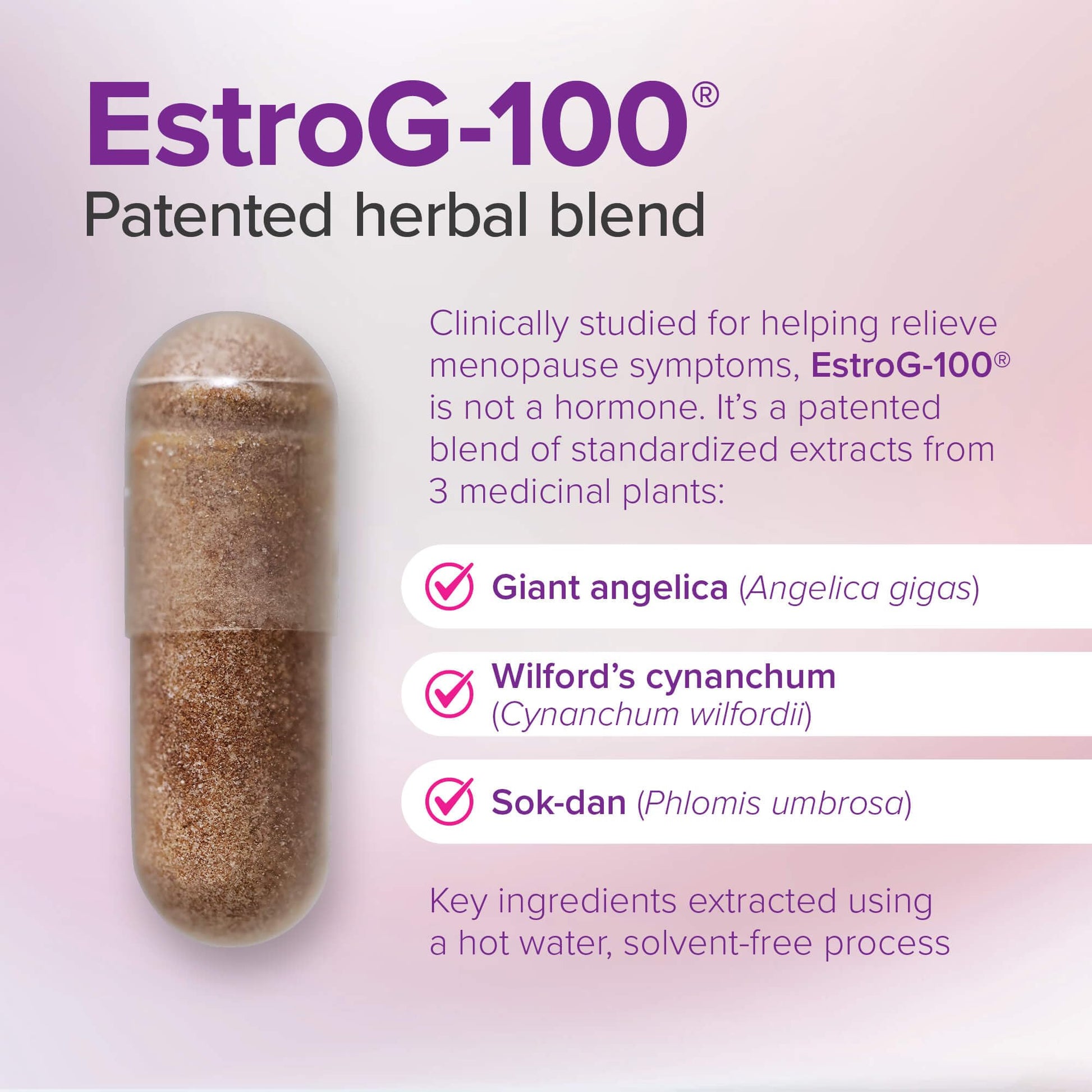 Webber Naturals Menopause Relief with EstroG-100, Multi-Symptom Support for Hot Flashes, Night Sweats, Mood & Sleep, Hormone-Free, Vegan Webber Naturals