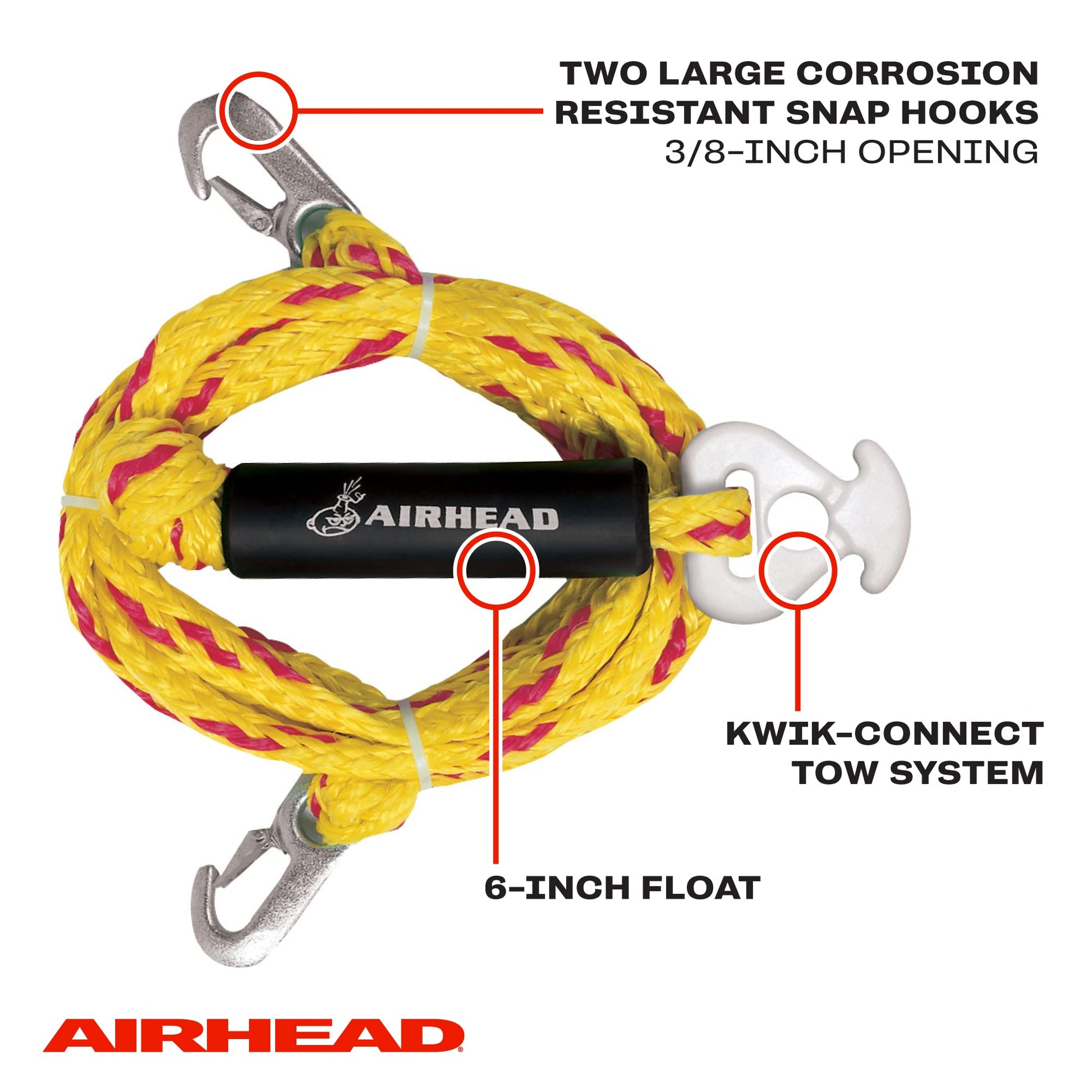 Kwik Tek Airhead Heavy Duty Tow Harness Airhead