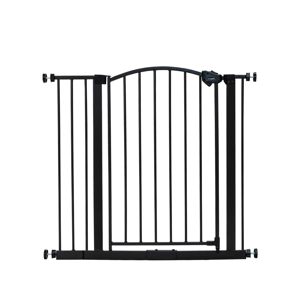 Barrière de sécurité décorative cintrée Easy Step de Regalo, largeur de 29 à 35 pouces, bronze, extra large