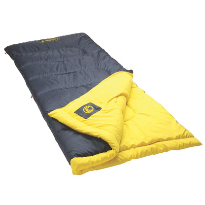 Coleman Palmetto Cool-Weather Sleeping Bag, 5°C Lightweight Camping Sleeping Bag for Adults, No-Snag Zipper with Stuff Sack Included Coleman