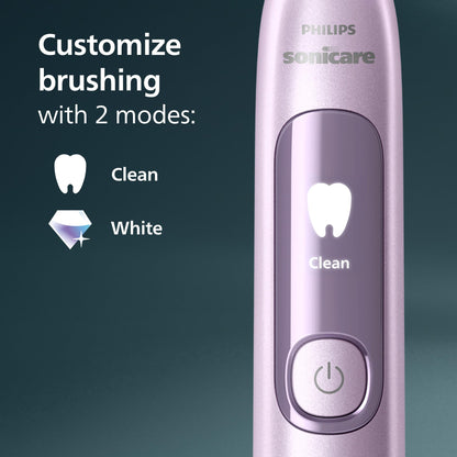 Philips Sonicare Brilliant Clean Electric Toothbrush, 1 Brush Head, Pink