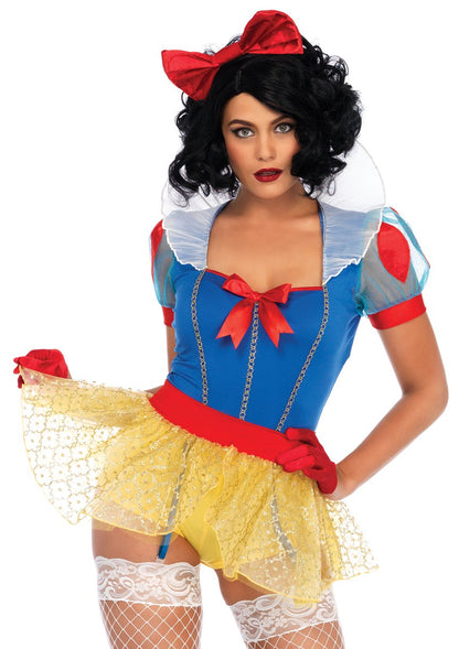 Costume d'Halloween sexy Blanche-Neige pour femme de Leg Avenue, multicolore, taille M