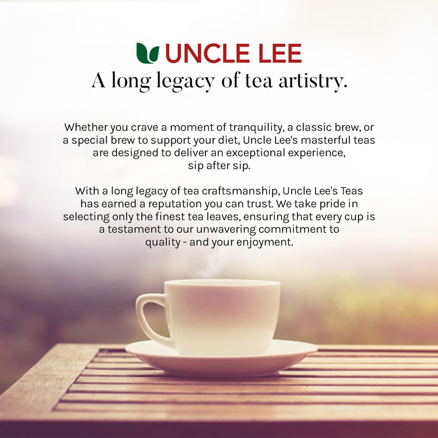 Uncle Lee's Senna Tea 3-Pack – Green Wellness Blend, Caffeine-Free 100% Natural Herbal Tea for Digestive Comfort, 30 Bags Each