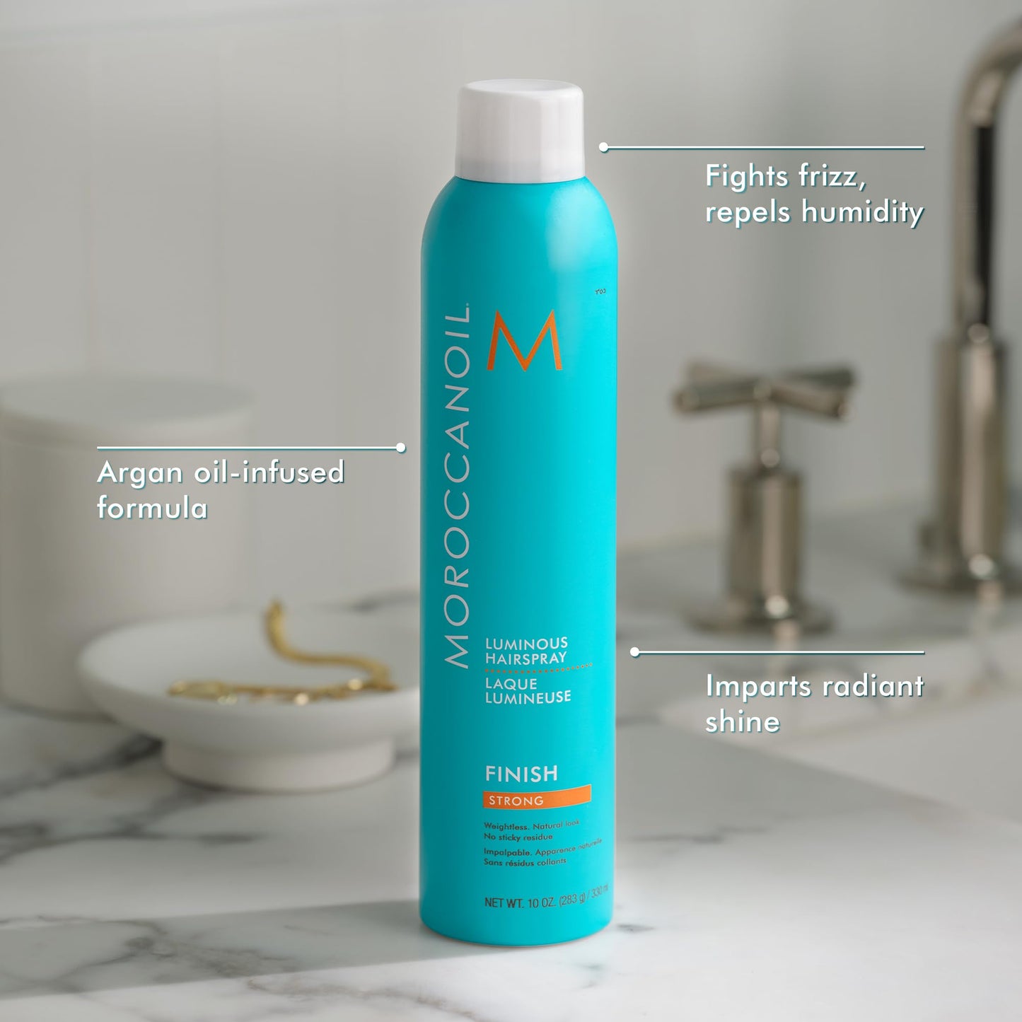 Moroccanoil Luminous Hairspray Strong, 10 Fl Oz Moroccanoil