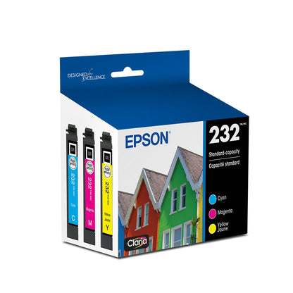 Epson 232 Genuine Ink Standard Capacity 3 Color Combo Pack T232520 Epson