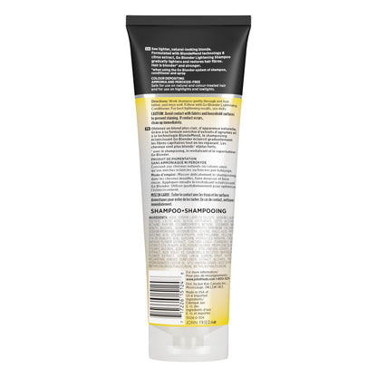 John Frieda Go Blonder Duo for Blondes, Lightening Shampoo and Conditioner, Gradually lightens and brightens natural, colour-treated and highlighted blonde hair, peroxide and ammonia free. Packaging May Vary 🍁 All In One Marketplace Canada