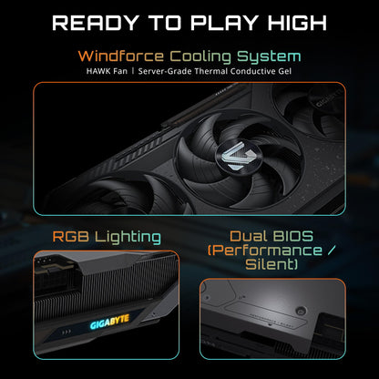 GIGABYTE Gaming Radeon RX 9070 XT 16GB GDDR6 PCI Express 5.0 x16 Graphics Card GV-R9070XTGAMING OC-16GD