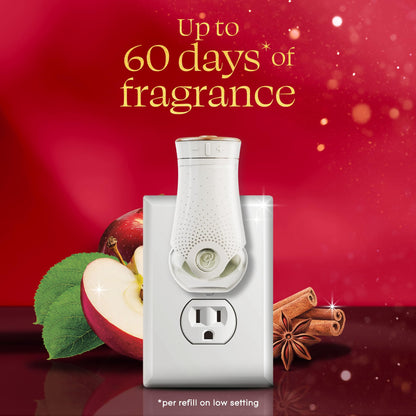 Glade Holiday PlugIns Scented Oil Air Freshener, Apple of my Pie, 5 Refills 🍁 All In One Marketplace Canada