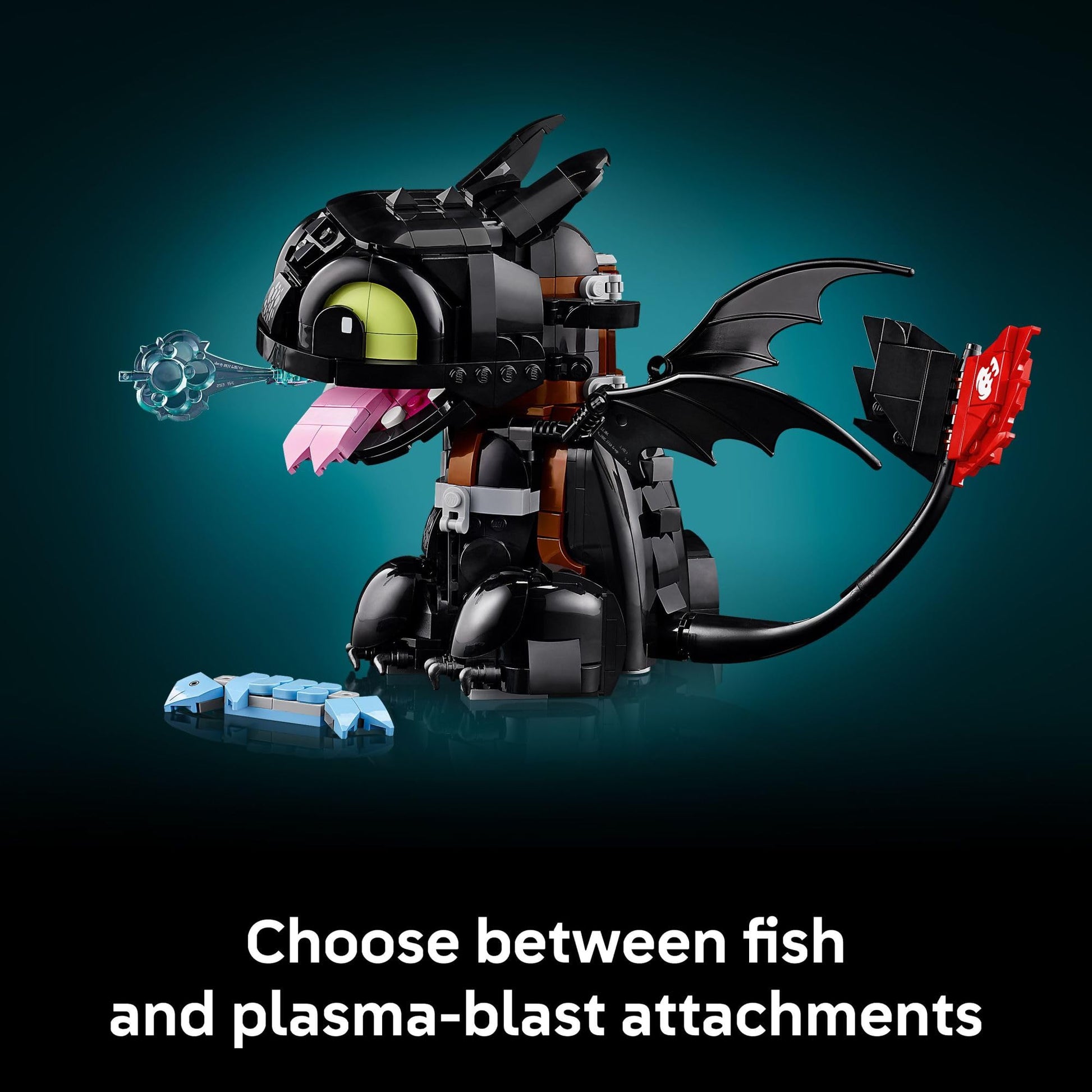 LEGO Icons How to Train Your Dragon: Toothless Building Set for Adults, Ages 18+ - Room Decor for Office, Bedroom, or Book Shelf - Collectible for Movie Fans - Gift Idea for Birthdays - 10375 LEGO