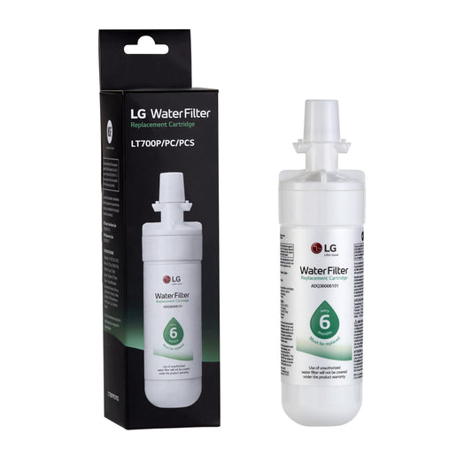 LG LT700P Genuine Replacement Refrigerator Water Filter, 1-Pack (LT700P/PC/PCS) by LG Canada White