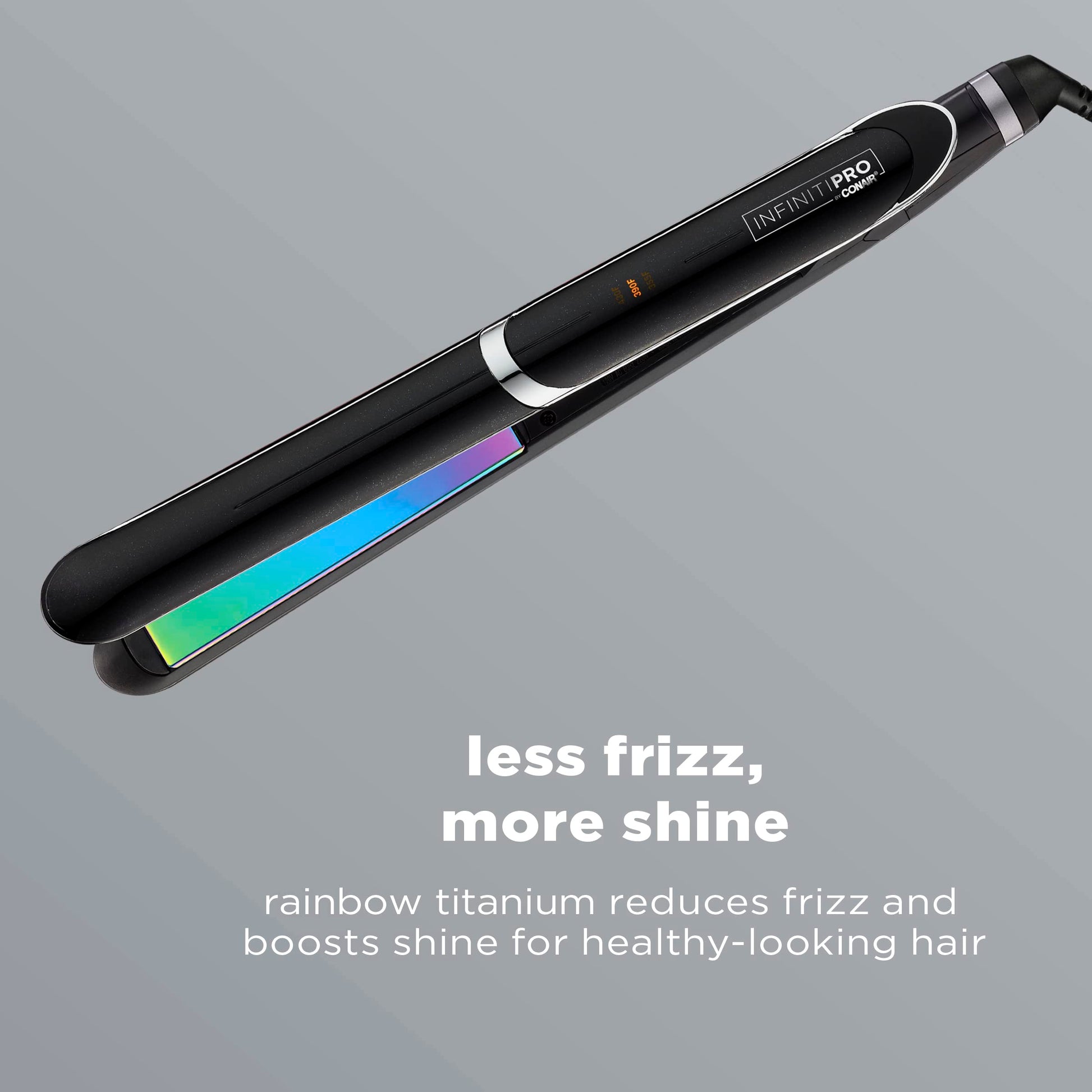 Infiniti Pro by Conair Titanium Flat Iron, Rainbow Finish, 1-Inch INFINITIPRO BY CONAIR