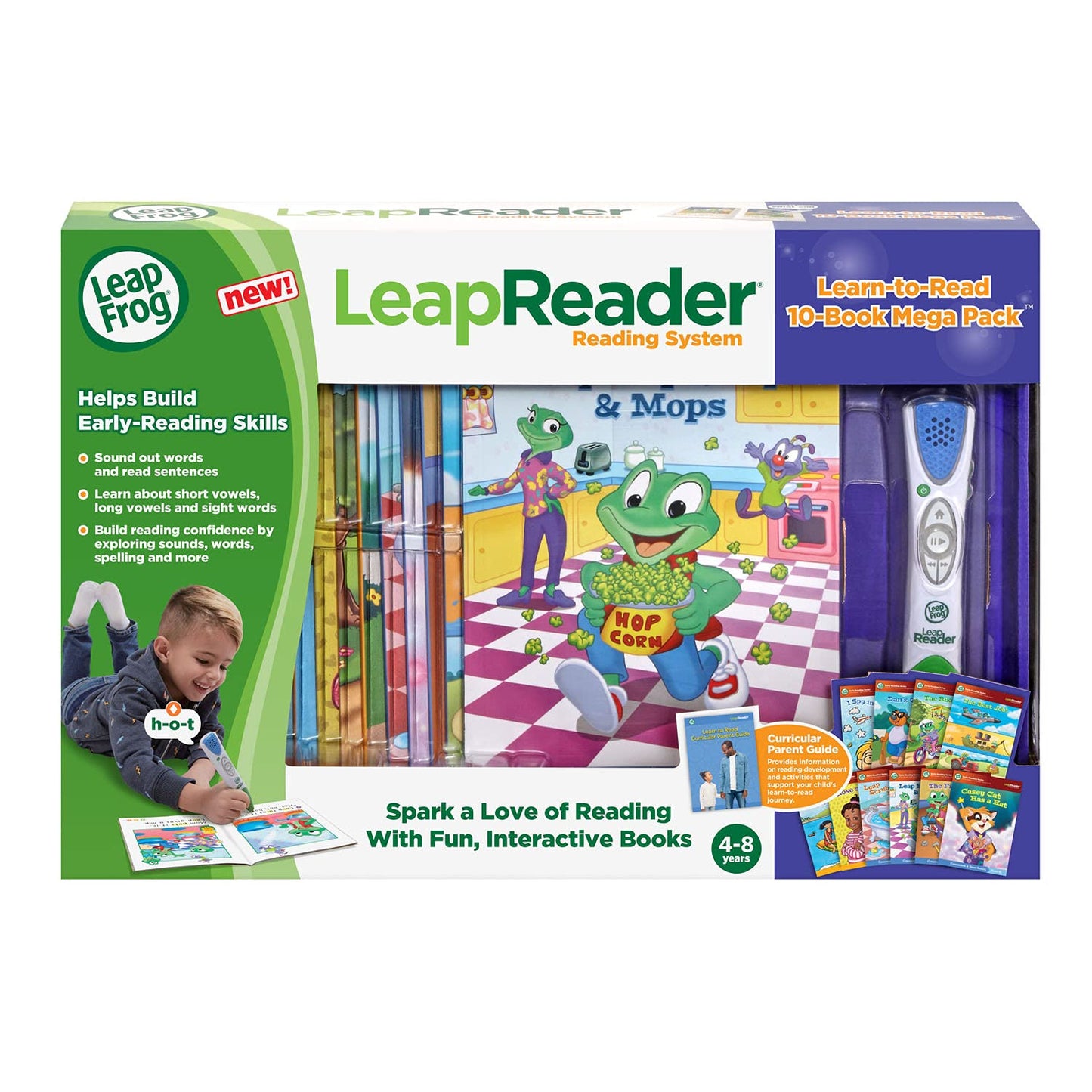 LeapFrog LeapReader Learn-to-Read 10-Book Mega Pack (English Version) LeapFrog