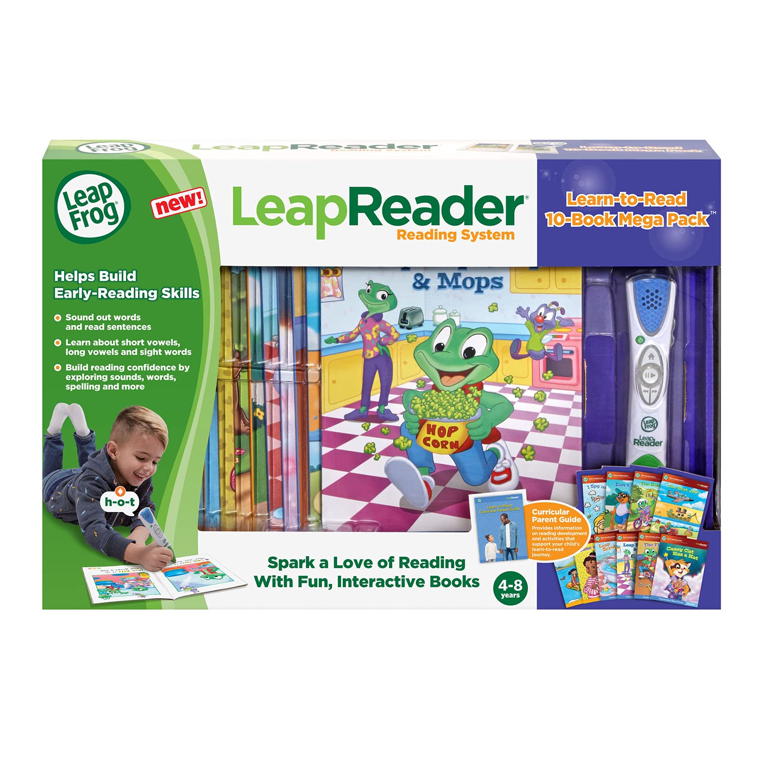 LeapFrog LeapReader Learn-to-Read 10-Book Mega Pack (English Version) LeapFrog