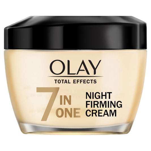 Olay Total Effects 7-In-One Daily Night Firming Face Cream, Face Moisturizer with Vitamin B3, Niacinamide, 50 mL - Available at All In One Marketplace Canada