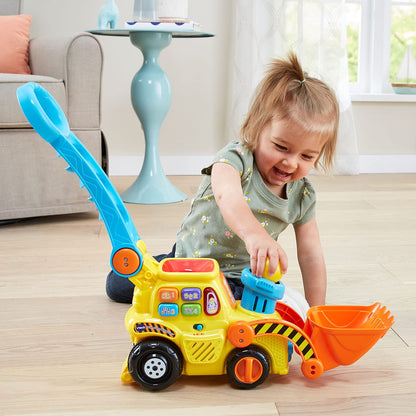 VTech Pop-a-Balls Push & Pop Bulldozer - English Version 🍁 All In One Marketplace Canada