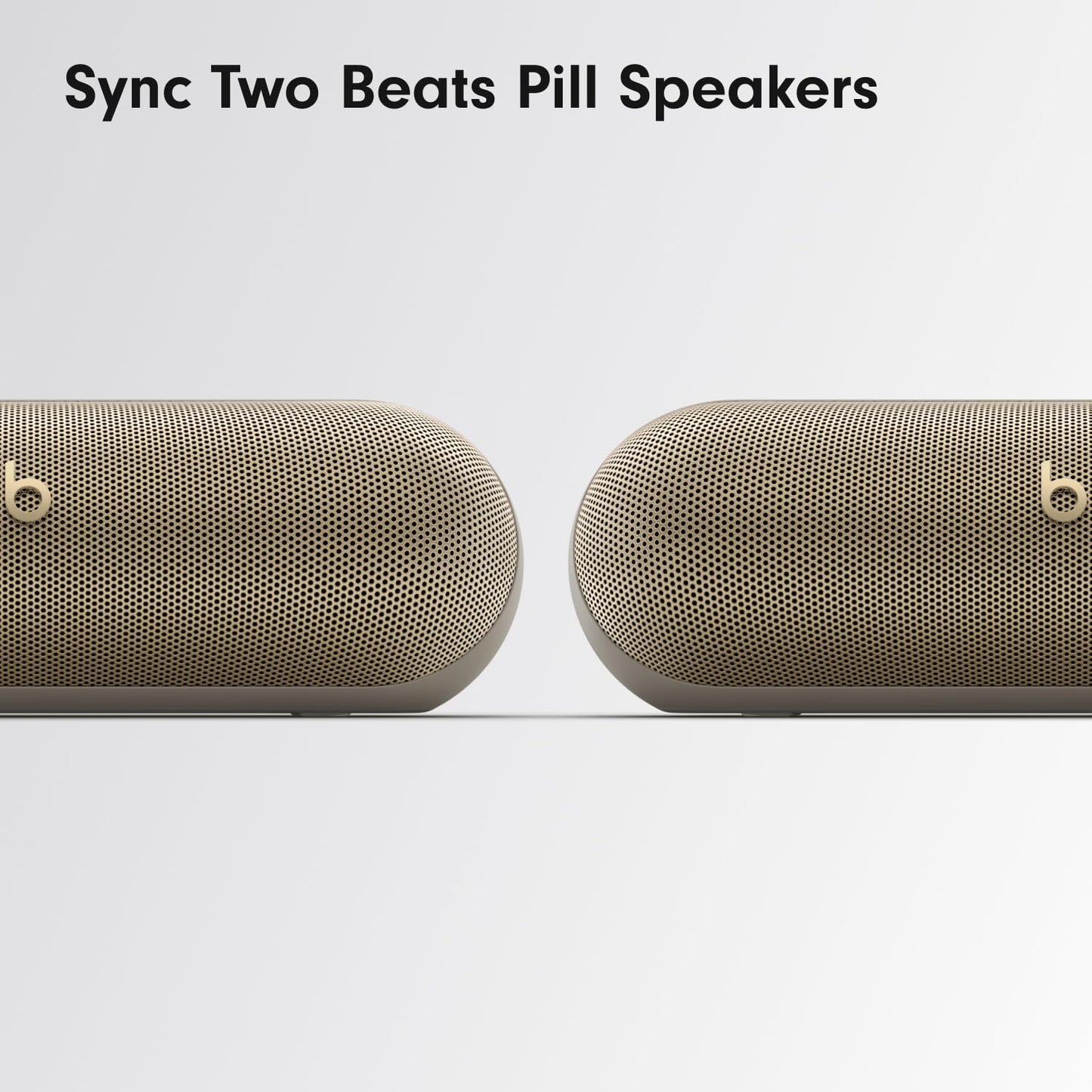 Beats Pill - Wireless Bluetooth Speaker and Portable Charger via USB-C - Up to 24 Hours Battery Life, IP67 Water Resistant, Apple & Android Compatible, Built-in Microphone – Champagne Gold 🍁 All In One Marketplace Canada