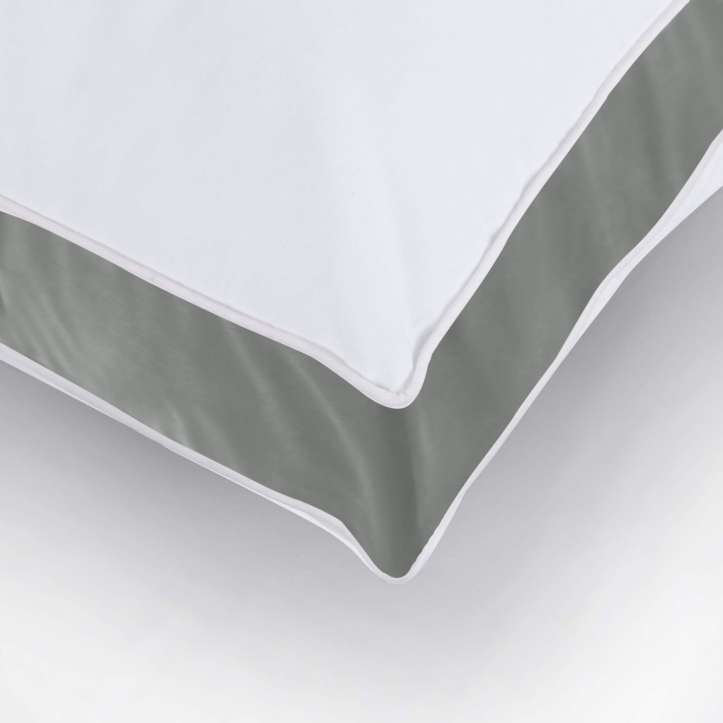 Utopia Bedding Bed Pillows for Sleeping King Size (Grey), Set of 2, Cooling Hotel Quality, Gusseted Pillow for Back, Stomach or Side Sleepers