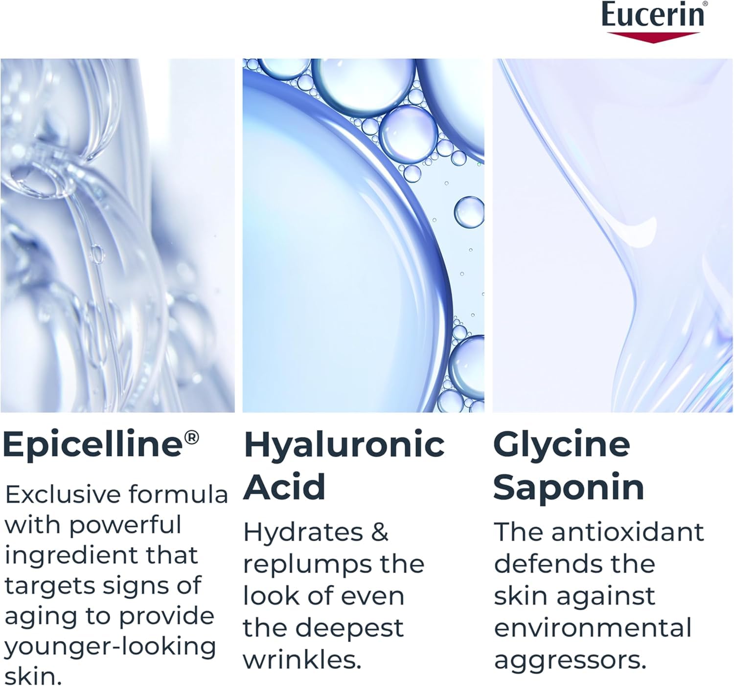 Eucerin Anti Wrinkle Epicelline Hyaluronic Acid Serum for Face, Anti Aging Face Serum for Women Visibly Rejuvenates the Look of Skin, All Skin Types, 30mL Bottle - Available at All In One Marketplace Canada