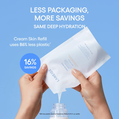 LANEIGE Cream Skin Milky Toner Mist: Lightweight Ceramide & Peptide Toner