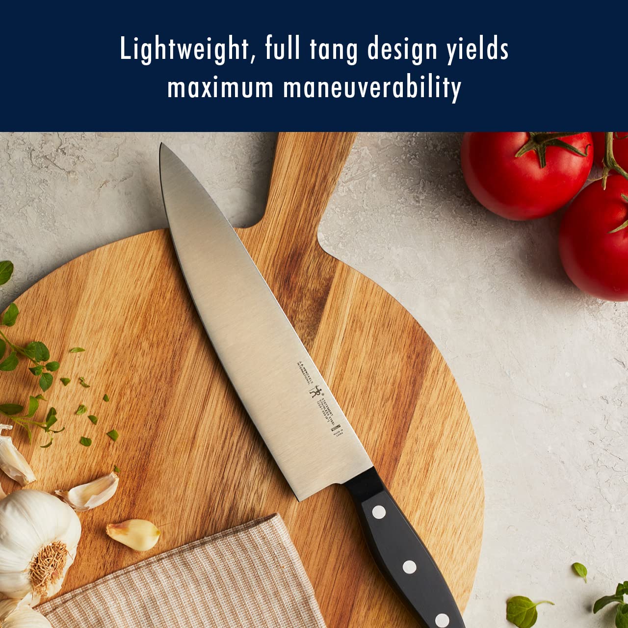 HENCKELS Premium Quality 15-Piece Knife Set with Block, Razor-Sharp, German Engineered Knife Informed by Over 100 Years of Masterful Knife Making, Lightweight and Strong, Dishwasher Safe - Available at All In One Marketplace Canada