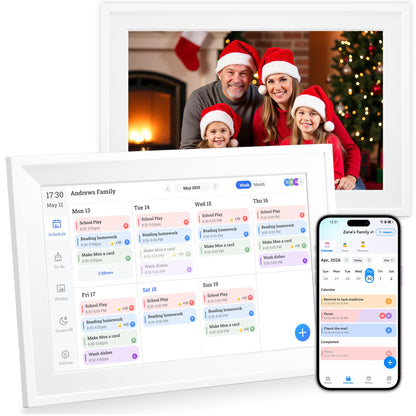 Telonixium Smart Digital Calendar, 10.1" Touch Screen Family Planner 🍁 All In One Marketplace Canada