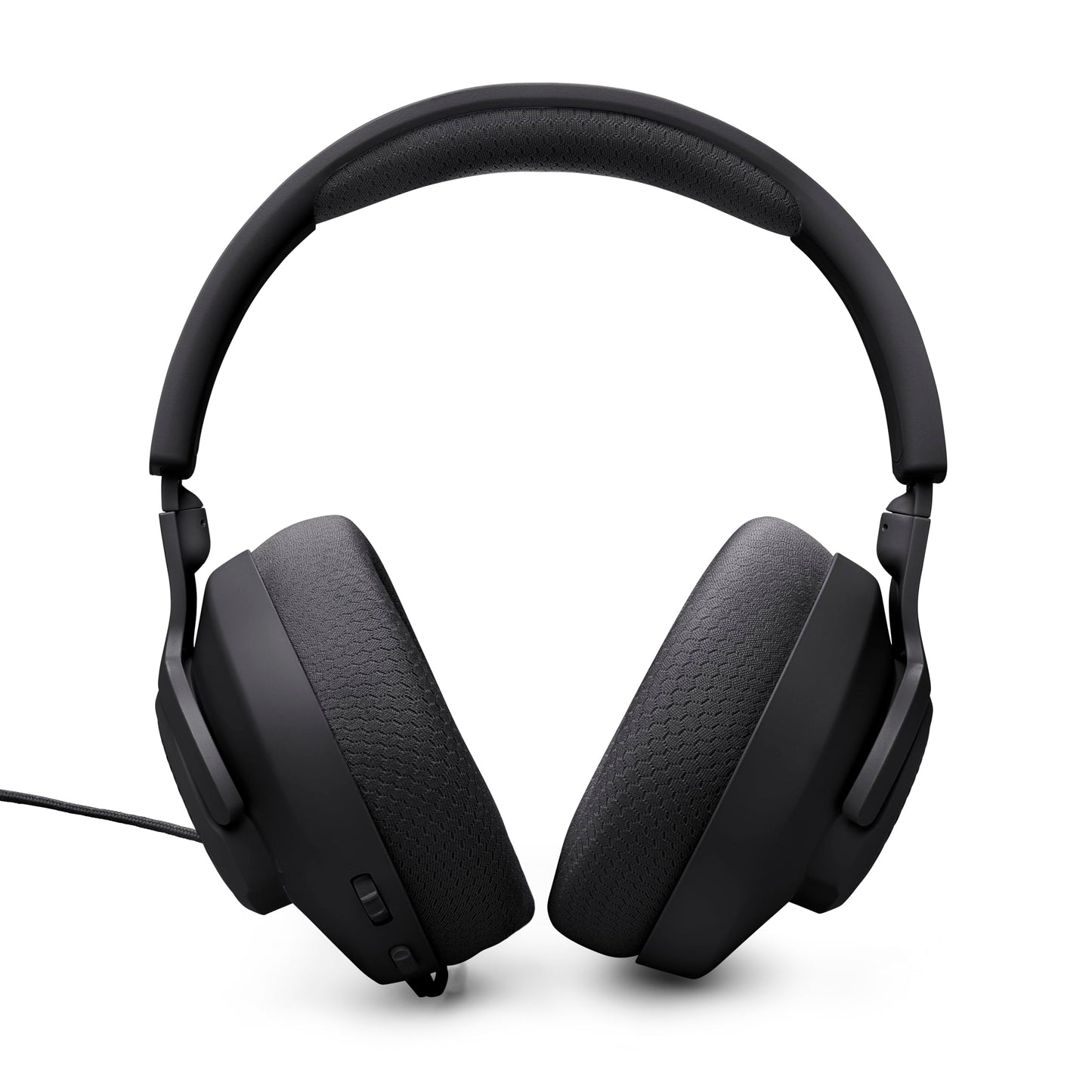 JBL Quantum 100M2 - Wired Over-Ear Gaming Headset with omnidirectional, Detachable mic with Mute Option and Fabric-Covered Memory Foam Ear Cushions, Compatible with All Platforms (Black) - Available at All In One Marketplace Canada