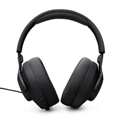 JBL Quantum 100M2 - Wired Over-Ear Gaming Headset with omnidirectional, Detachable mic with Mute Option and Fabric-Covered Memory Foam Ear Cushions, Compatible with All Platforms (Black) - Available at All In One Marketplace Canada