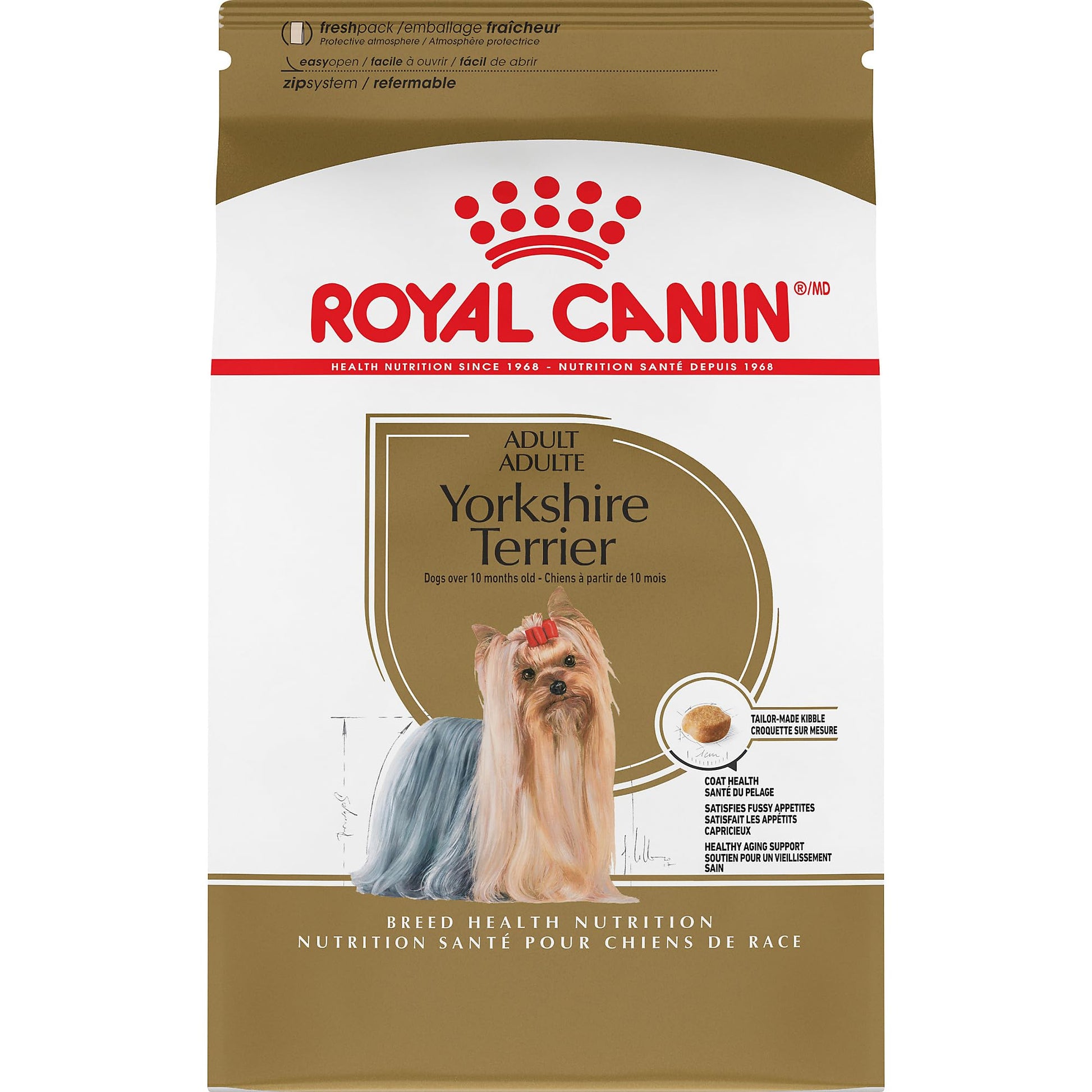 Royal Canin Yorkshire Terrier Adult Dry Dog Food, 10 lb bag ROYAL CANIN