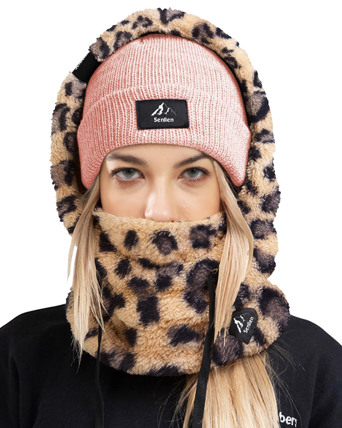 Senllen Balaclava Cold Weather Fleece Ski Mask Winter Thermal Sherpa Hood 🍁 All In One Marketplace Canada