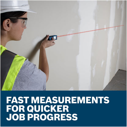 Bosch Blaze Pro Glm165-40 165Ft Laser Distance Measure with Color Backlit Display Bosch