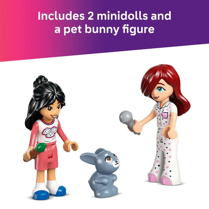 LEGO Friends Paisley's Room Building Toy - Pretend Play Set for Kids, Girls and Boys, Ages 6+ - with 2 Minidolls, Pet Bunny Figure, and Plushie-Style Piece - Gift Idea for Birthdays - 42647 - Available at All In One Marketplace Canada