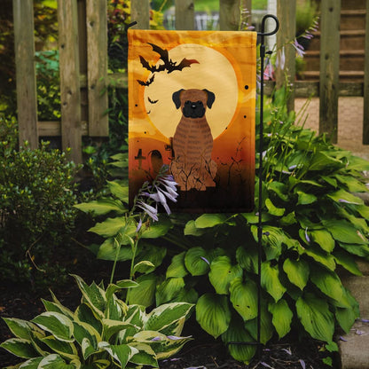 Caroline's Treasures BB4383GF Halloween Brindle Boxer Flag Garden Size, Small, Multicolor