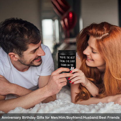 Homsolver Gifts for Men Him, Anniversary Romantic Gifts for Boyfriend Husband, Birthday Thanksgiving Christmas Valentines Day Presents for Boyfriend Best Friends Men, Scented Candles for Him 🍁 All In One Marketplace Canada