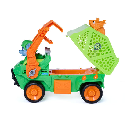 PAW Patrol The Dino Movie Rocky Dino Rescue Recycler Toy Vehicle