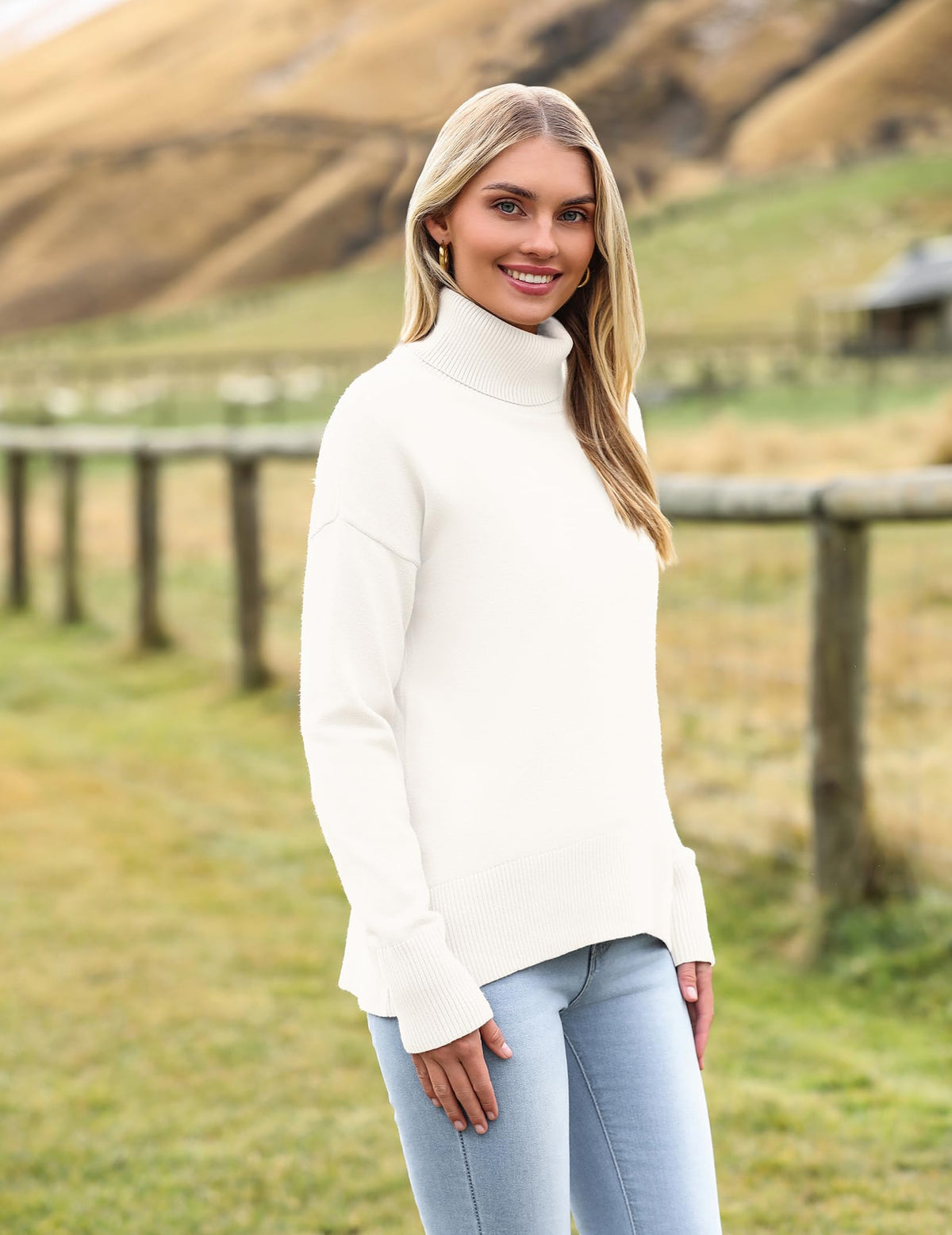 Zeagoo Women's Turtleneck Sweater 2026 Fall Winter Chunky Knitted Pullover 🍁 All In One Marketplace Canada