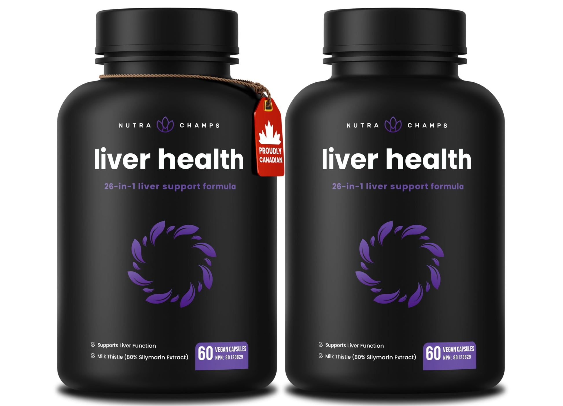 Liver Cleanse Detox & Repair Formula – 25+ Herbal Ingredients for Liver Health – Milk Thistle (80% Silymarin), Artichoke, Dandelion Root & More – Liver Support Supplement – 120 Capsules - Available at All In One Marketplace Canada