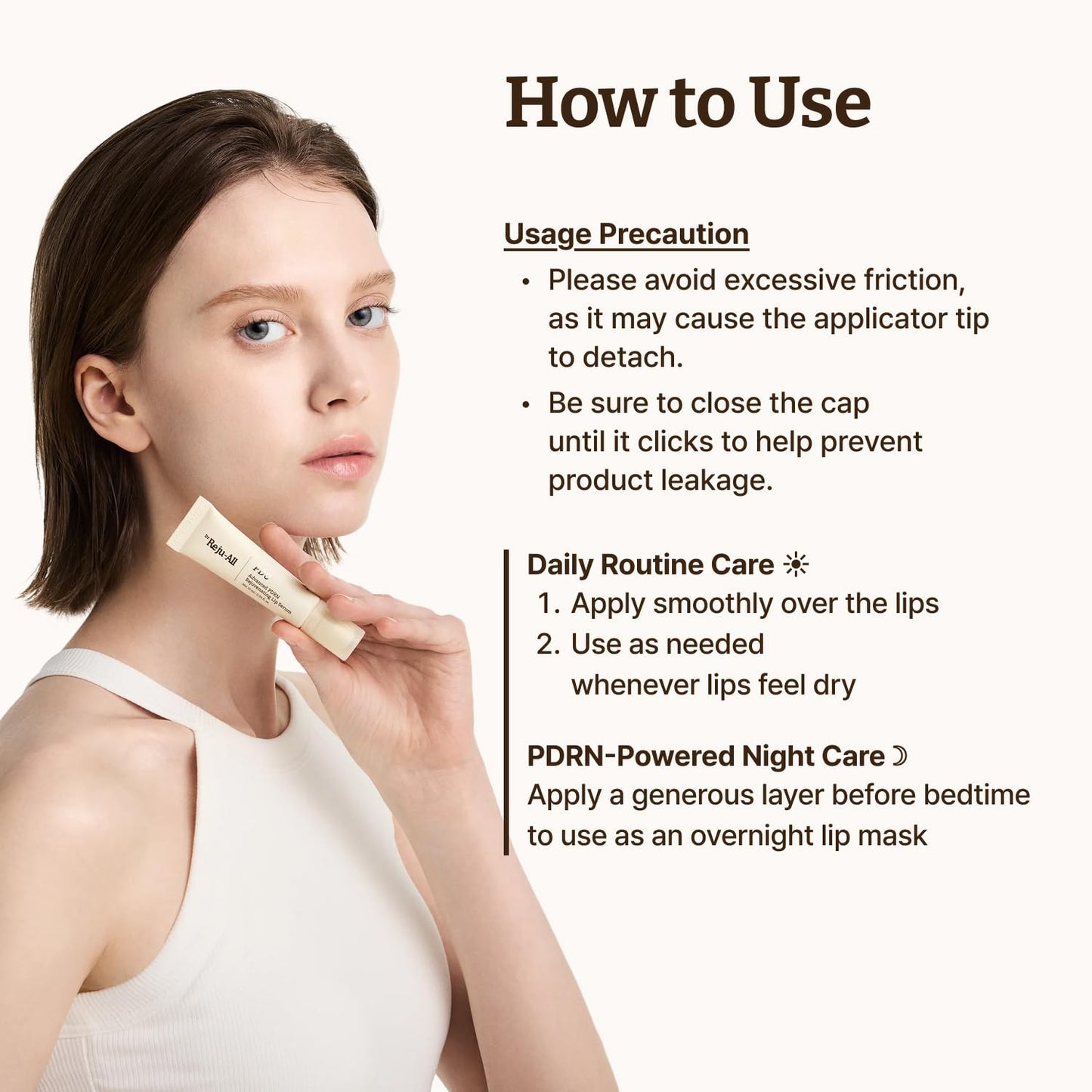 Dr. Reju-All Advanced PDRN Rejuvenating Lip Serum - Hydrating Lip Balm with Lipozip PDRN for Glowy, Dewy Lips - Gentle Exfoliating & Smoothing Lip Moisturizer - Hibiscus & Lactic Acid - 10ml - Available at All In One Marketplace Canada