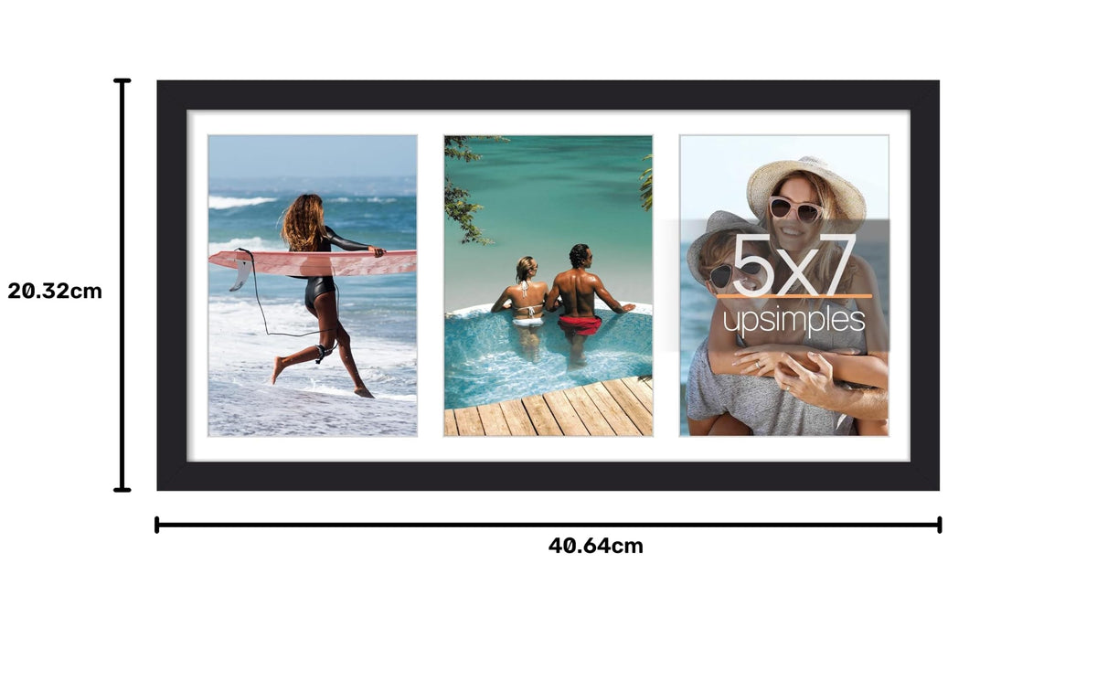upsimples 8x16 inch (20.32x40.64cm) Picture Frame,Black, 1 Pack 🍁 All In One Marketplace Canada