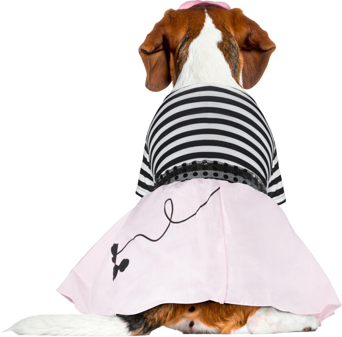 Rubies Costume Co Halloween Classics Collection Pet Costume, Small, 50s Girl Dress