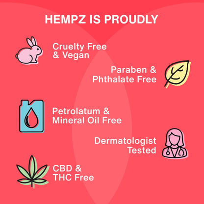 Hempz Dark Red Cherries Lotion, Ultra Hydrating Moisturizer for Body, Hands and Feet 17 oz. - Available at All In One Marketplace Canada