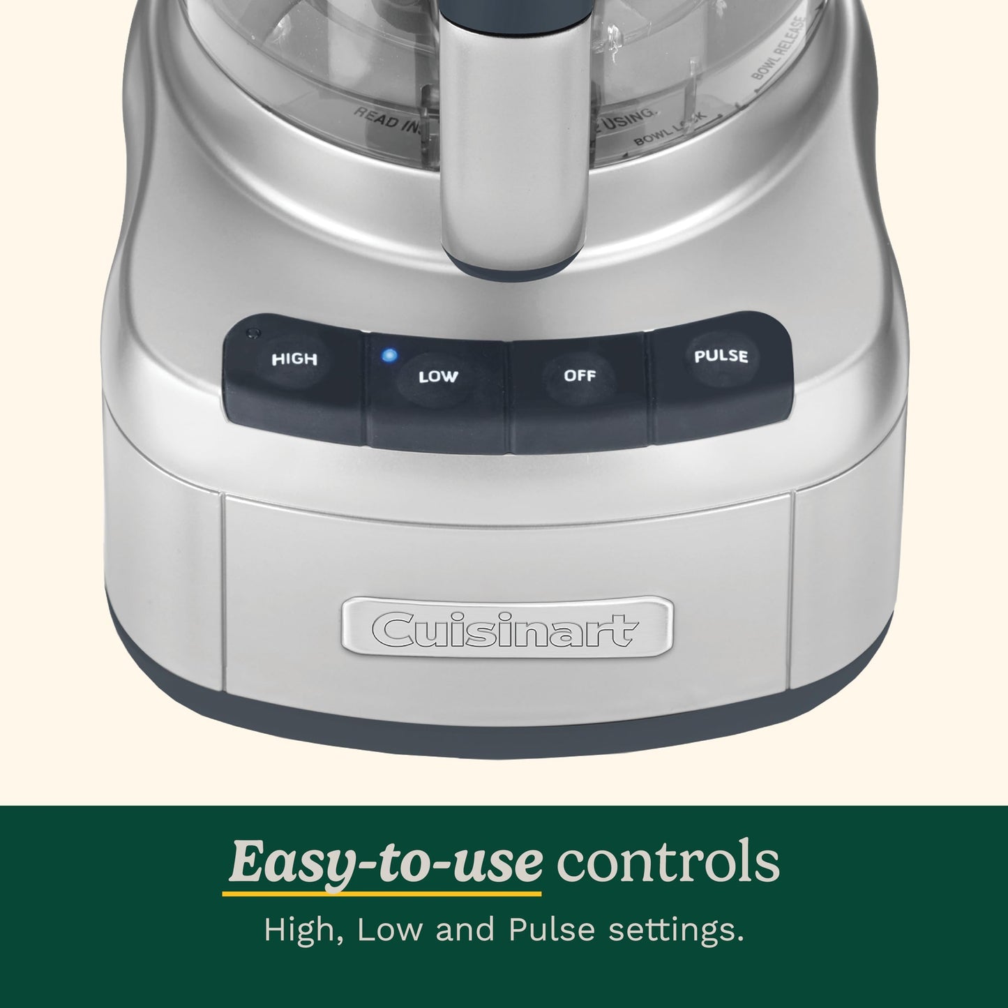 Cuisinart Elemental 8-Cup (2L) Food Processor, 350W, Silver (FP-8SVEC) 🍁 All In One Marketplace Canada Cuisinart