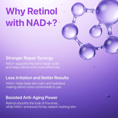 numbuzin No.9 NAD+ Retinol Eye Cream, Depuffing & Firming Eye Serum for Dark Circles, Wrinkles & Fine Lines, Peptides & Niacinamide for Glow & Undereye Radiance, Stocking Stuffers 0.33 fl oz - Available at All In One Marketplace Canada