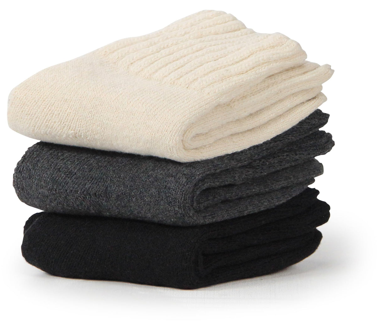 BenSorts Women Boots Socks Warm Thick Cozy Winter Crew Black Beige Gray 🍁 All In One Marketplace Canada