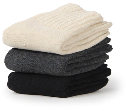 BenSorts Women Boots Socks Warm Thick Cozy Winter Crew Black Beige Gray 🍁 All In One Marketplace Canada